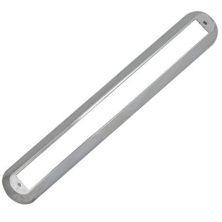 LED Autolamps Chrome Bracket (Suits 380 Strip Light) 380B1C