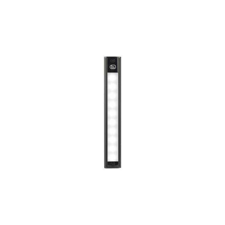 LED Autolamps Interior Strip Lamp with Touch Sensor Switch (MCU Circuitry) and Black Base 260 x 40mm 12V 40260MCU