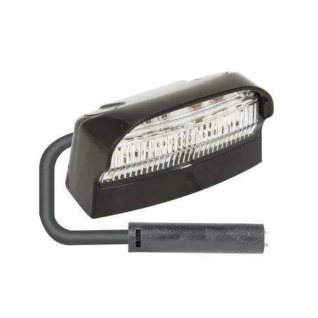 LED Autolamps License Plate LED Light w/2 Pin Plug 12/24V 41BLMCSB