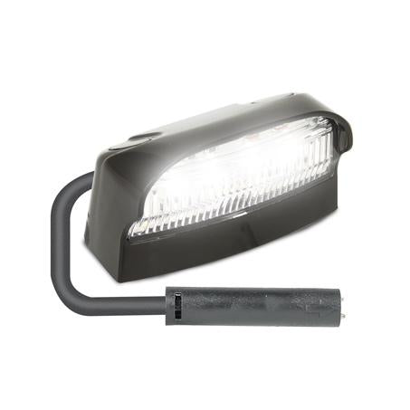 LED Autolamps License Plate LED Light w/2 Pin Plug 12/24V 41BLMCSB