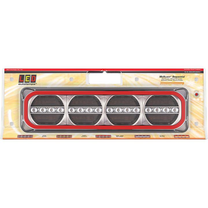 LED Autolamps Stop/Tail/Indicator/Reverse LED Light Diffused Tail Try Me Function 520ARWM-2