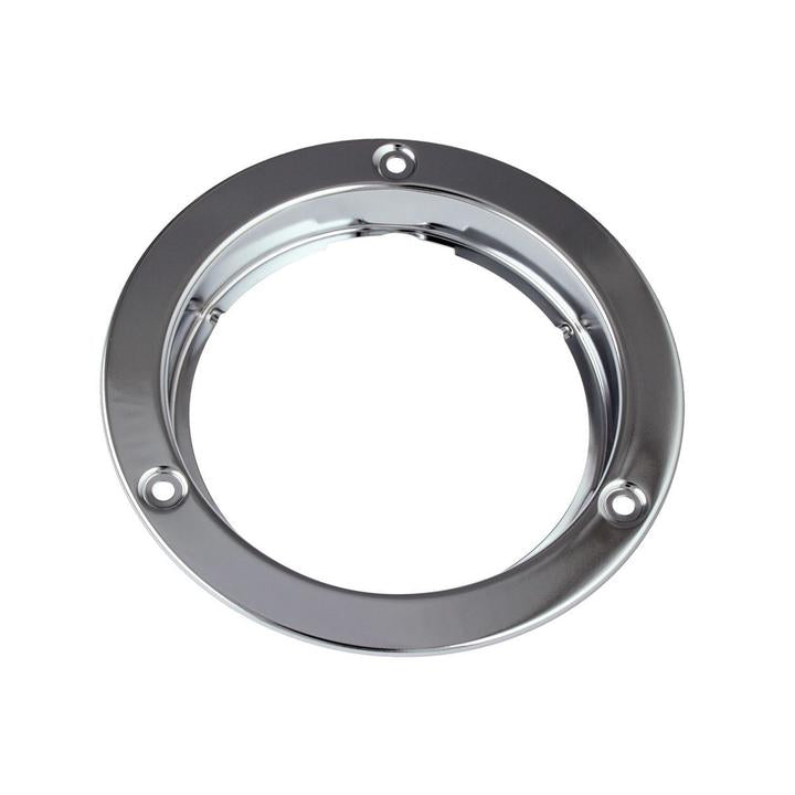 LED Autolamps Steel Flange Chrome Plated (Suits Rounds Series Lights) 53101C