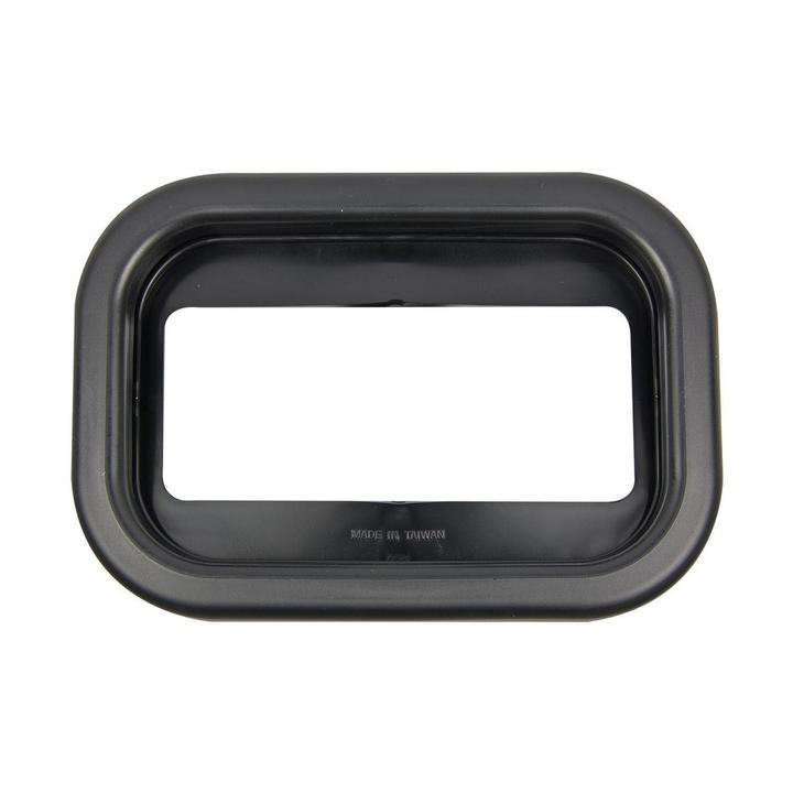 LED Autolamps Steel Flange Black Plated (Suits Rectangular Series Lights) 59401B