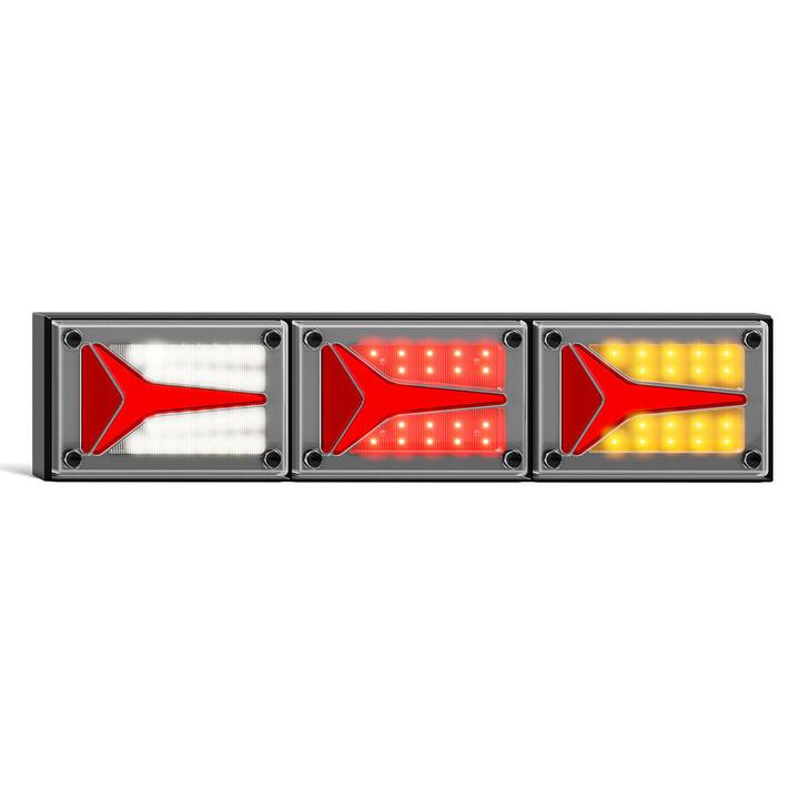 LED Autolamps Stop/Tail/Indicator/Reverse LED Light Diffused Tail Clear Lens 595CARWM