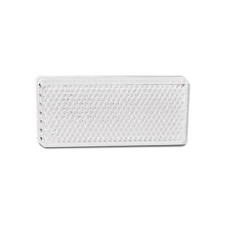LED Autolamps Reflector White 70mmx30x6mm Rectangular 7030W