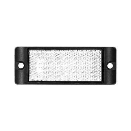 LED Autolamps Reflector White w/Mounting Bracket (Pack of 2) 7035W