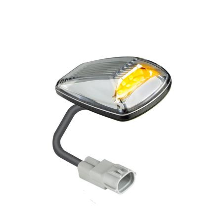 LED Autolamps Single Direction Indicator 12/24V Clear Lens suits Land Cruiser 70 77ACMB-LCRUISER70