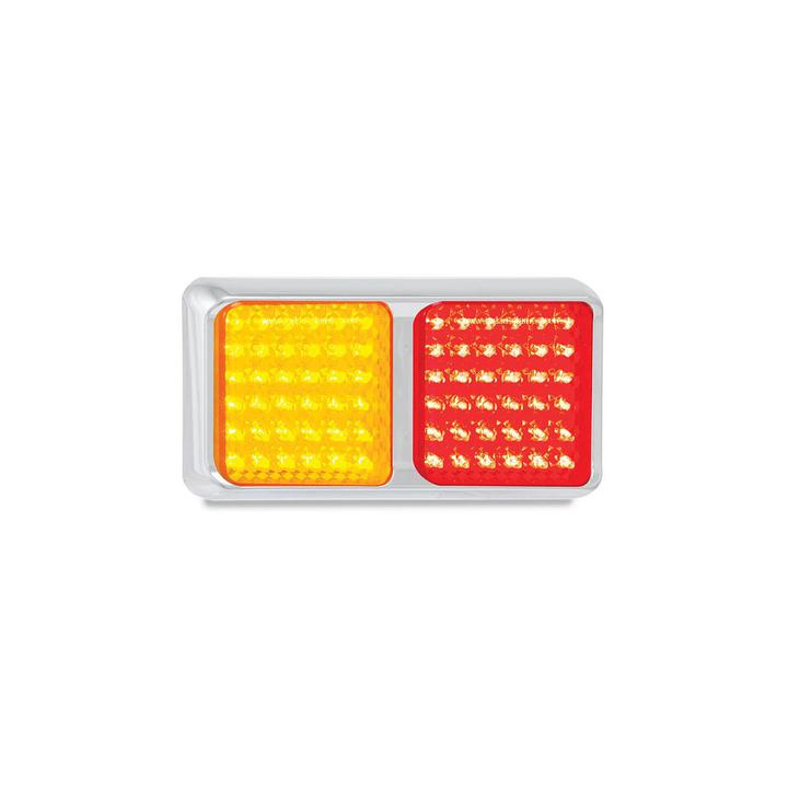 LED Autolamps Stop/Tail/Indicator LED Light 12-24V Chrome Bracket 80CARM
