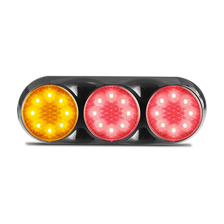 LED Autolamps Stop/Tail/Indicator LED Light 12V Black Bracket 281x101x30mm 82BARR