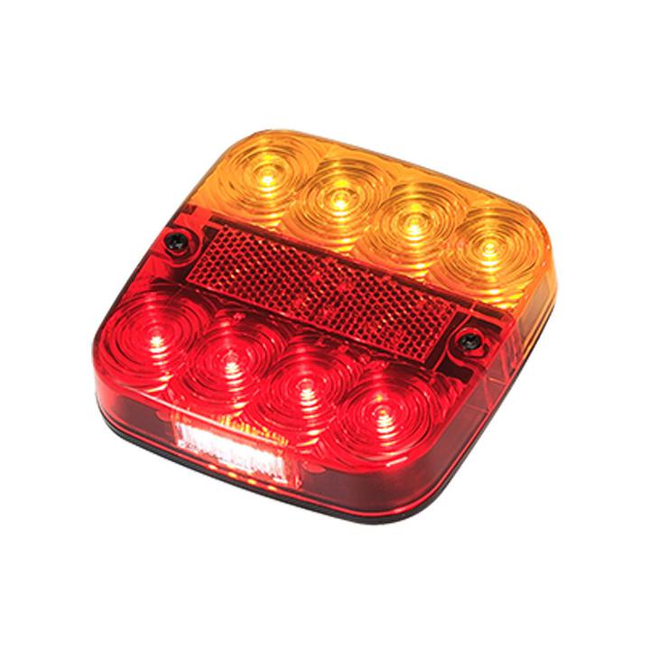 LED Autolamps Stop/Tail/Indicator/Licence LED Light 4 Pin Plug 12-24V 99ARLM4P