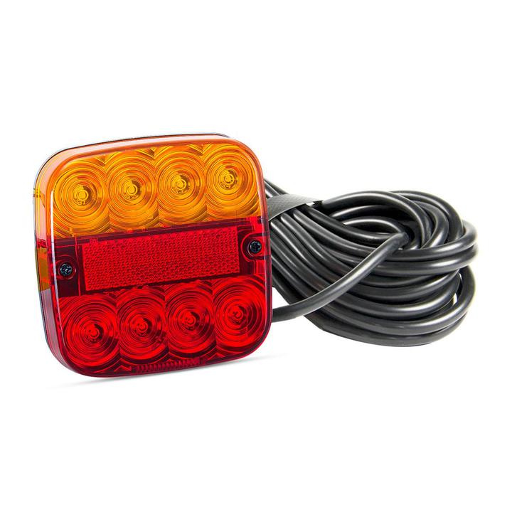 LED Autolamps Stop/Tail/Indicator/Reflector LED Light 10m Cable 12-24V 99ARM10