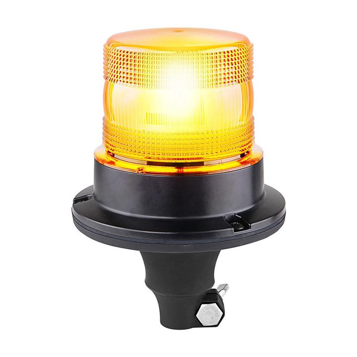 LED Autolamps Beacon Light LED Amber IP67 10/30V Flexi DIN Mount EQPR65ABM-FD