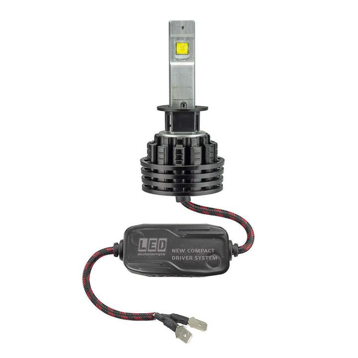 LED Autolamps H1 Single Beam Headlight Kit Twin Pack 5000LM H1-5000LM