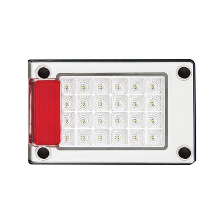 LED Autolamps Reverse J3 White LED Lamp Insert 12/24V J3WM