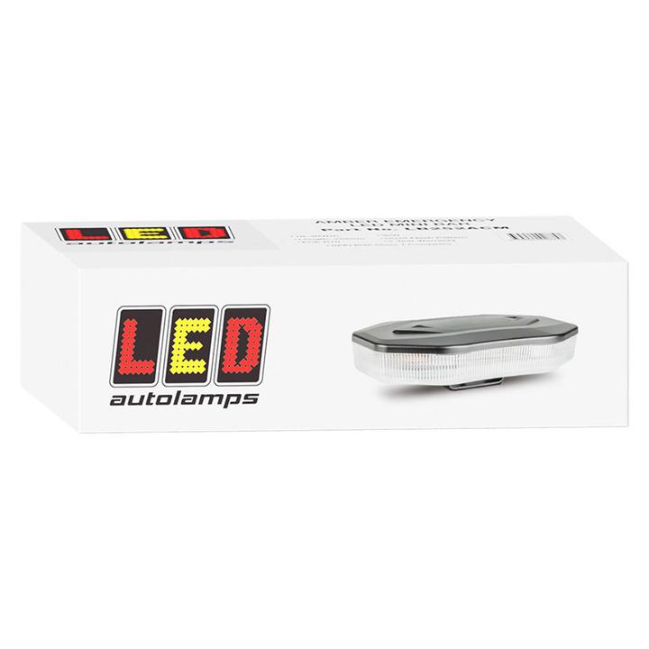 LED Autolamps Class 1 Quad Flash Emergency Mini Light Bar Amber LED with Clear Lens 252mm LB252ACM