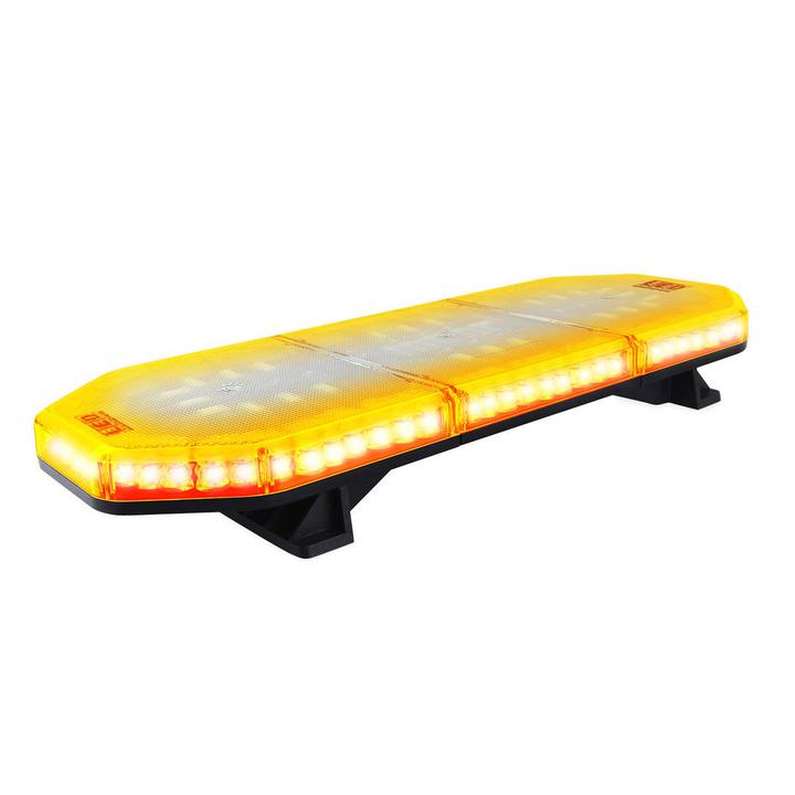 LED Autolamps Emergency Light Bar Amber LED with Clear Lens 743mm LB744ACM