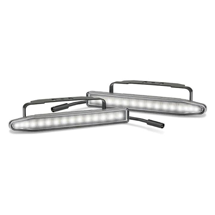 LED Autolamps Daytime Running Lamp IP67 12-24V with Harness Kit Twin Blister LEDRL2