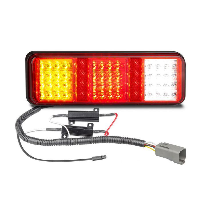 LED Autolamps Stop/Tail/Indicator/Reflector/Reverse LED Light 500mm LP Cable 12V SO283ARWM2LR12