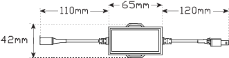 LED Autolamps H7 Canbus Error Eliminator Twin Pack Bag H7CANBUS
