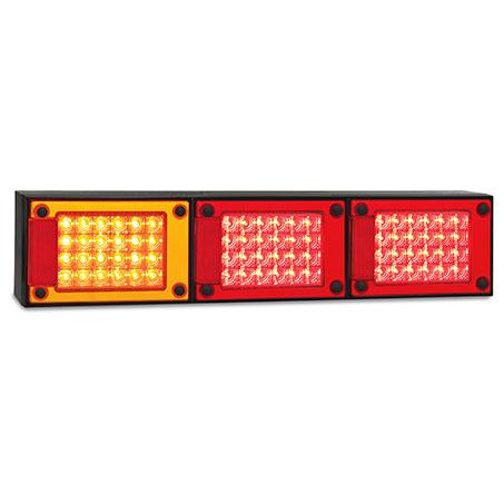 LED Autolamps Stop/Tail/Indicator Light LED 12/24V J3BARRM