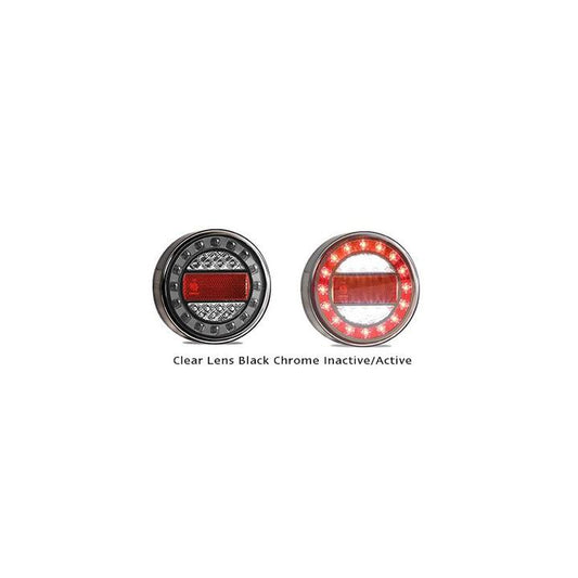 LED Autolamps Clear Lens, Single Blister Combination Lamps MAXILAMPC1RXRE