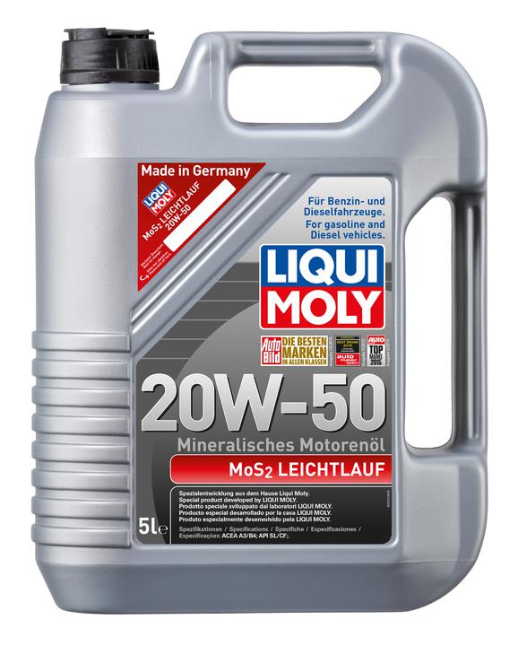 LIQUI MOLY MoS2 Leichtlauf 20W-50 5L