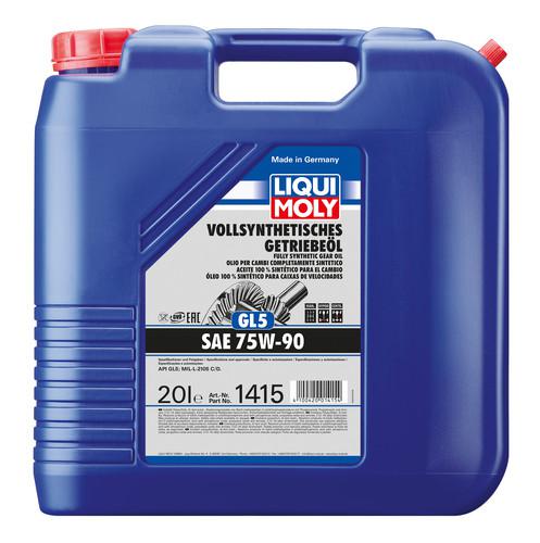 LIQUI MOLY Fully Synthetic Gear Oil GL5 75W-90 20L