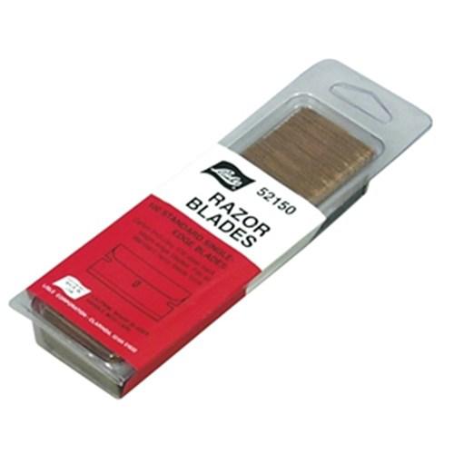 Lisle 100 Pack Of Razor Blades 52150