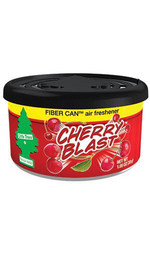 Little Trees Car Air Freshener Fiber Can Cherry Blast 1 Pack