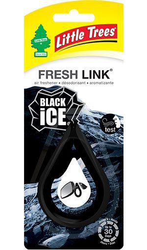 Little Trees Car Air Freshener Fresh Link Black Ice 1 Pack