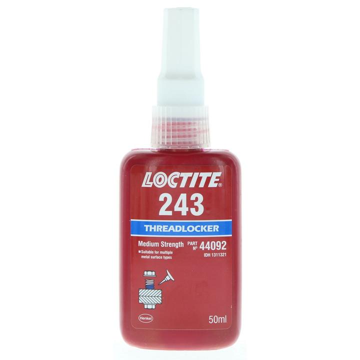 Loctite 243 Threadlocker Medium Strength 50ml 44092