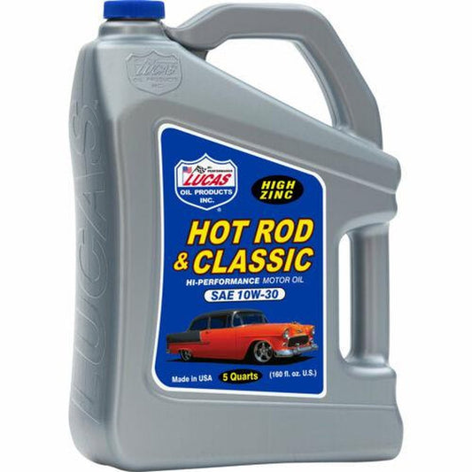 Lucas Hot Rod Classic Perfomance Motor Oil SAE 10W-30 4.73L 10679