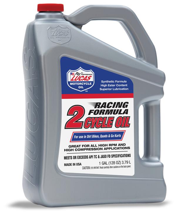 Lucas Racing Formula Synthetic 2-Cycle Oil 3.79L 10829