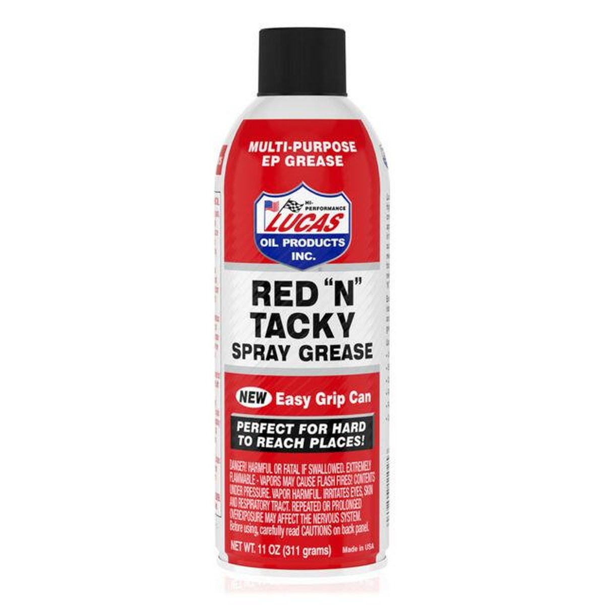 Lucas Red N Tacky Lithium Grease Aerosol Spray 311g 11025