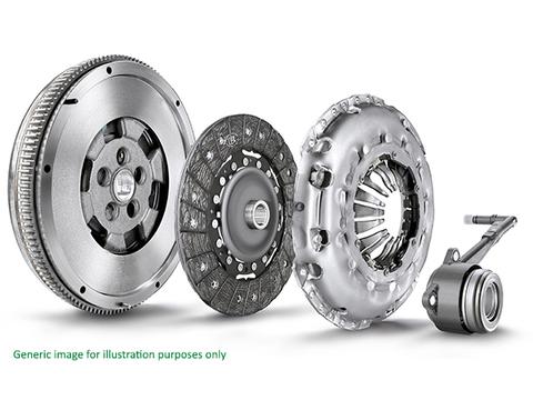 LuK RepSet Dual Mass Flywheel Clutch Kit Inc. Flywheel, CSC, & Screw Set 600 0321 00