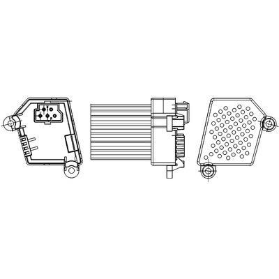 MAHLE Fan Speed Resistor ABR 33 000S