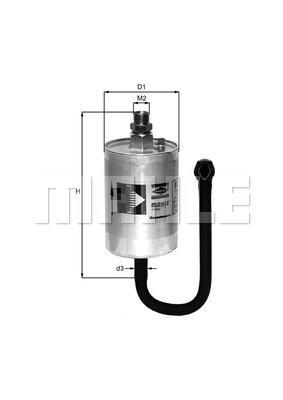 MAHLE Fuel Filter KL 69