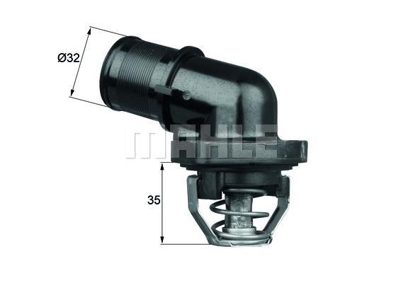 MAHLE Thermostat & Housing TI 181 89