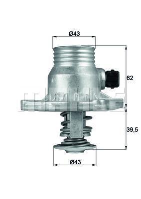 MAHLE Thermostat TM 11 105