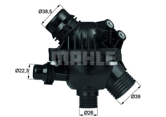MAHLE Thermostat & Housing TM 14 97