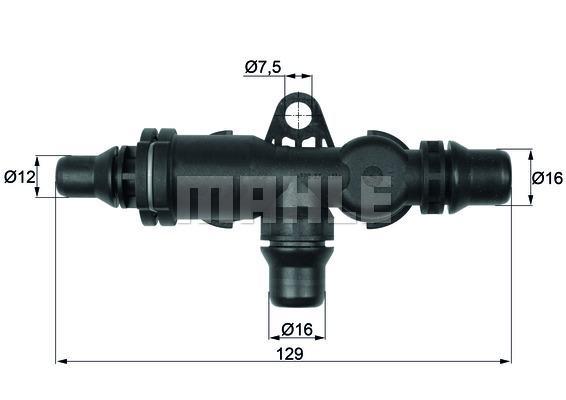 MAHLE Thermostat TO 4 82
