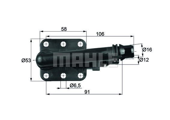 MAHLE Thermostat TO 5 82