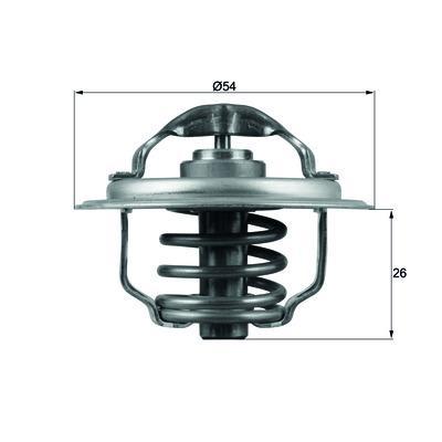 MAHLE Thermostat TX 111 87D