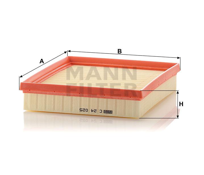 MANN Air Filter C24025