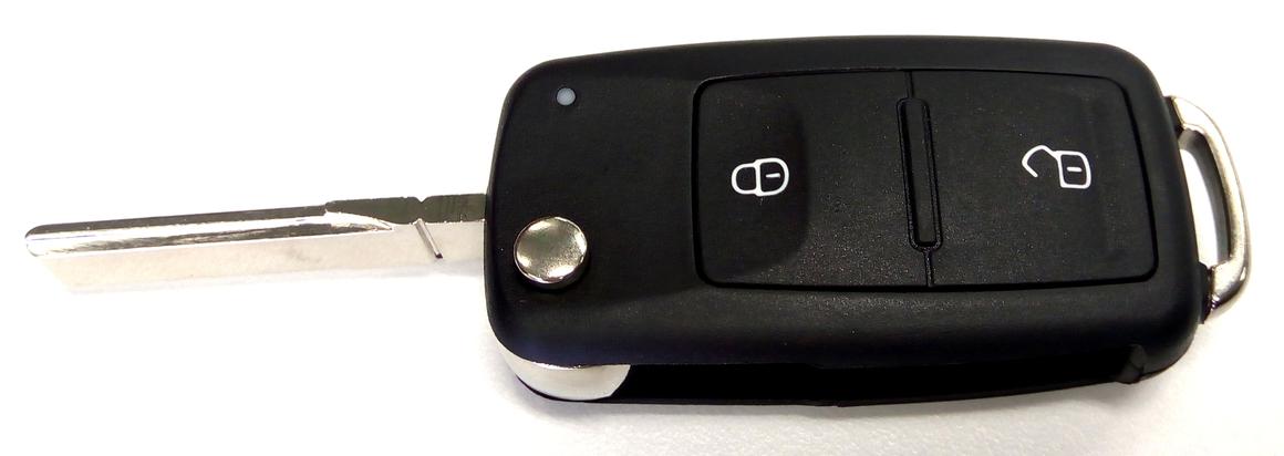 MAP Car Remote Shell (2 Button) fits VW KF122