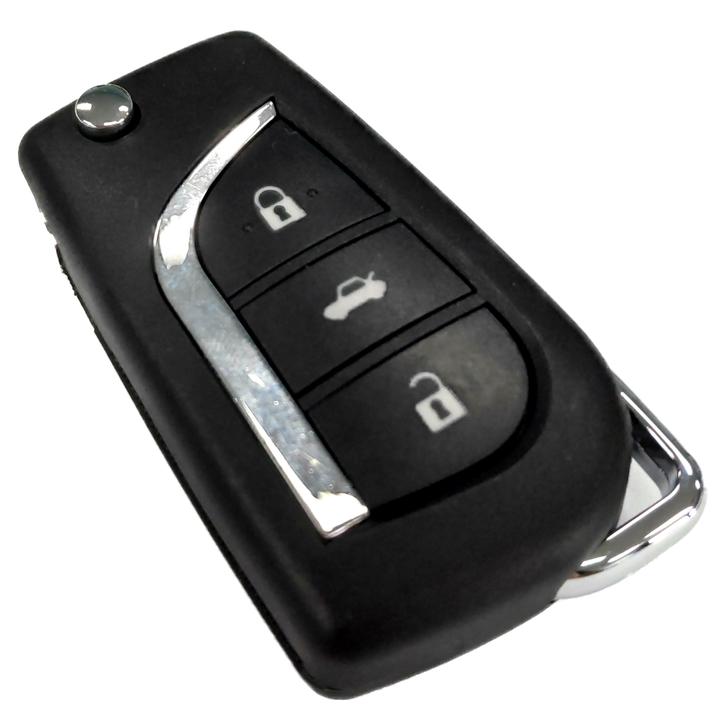 MAP Car Remote Shell & Buttons (3 Button) fits Toyota KF429