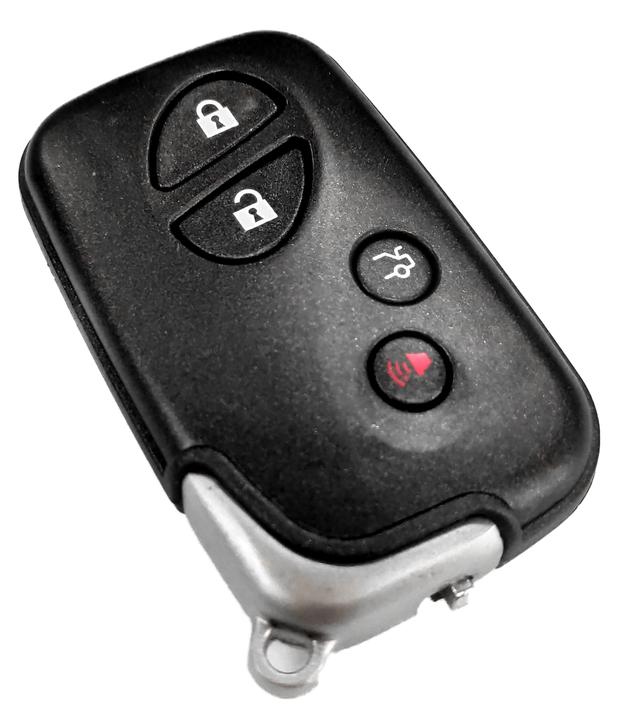MAP Car Remote Shell (4 Button) fits Lexus KF461