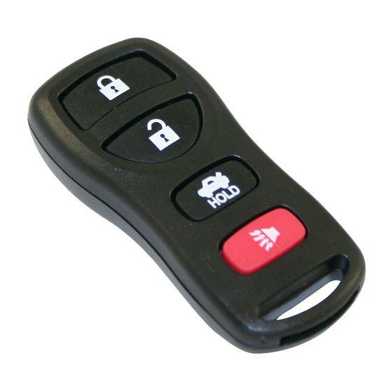 MAP Car Remote Complete (4 Button) fits Nissan KF308