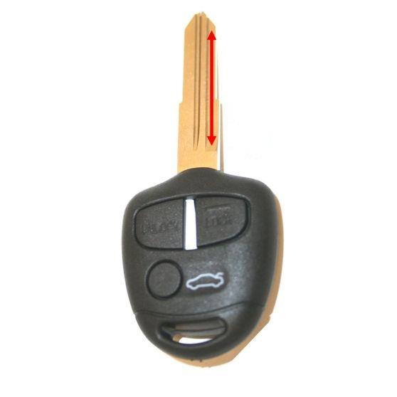 MAP Car Remote Shell & Buttons (3 Button) fits Mitsubishi Lancer/Mirage KF378