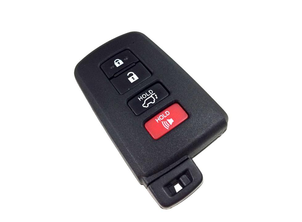 MAP Car Remote Shell & Buttons (4 Button Keyless) fits Toyota KF451